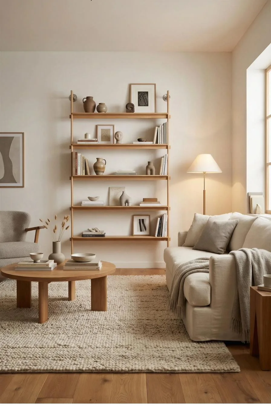 Bibliothèque YÛ en situation dans un intérieur